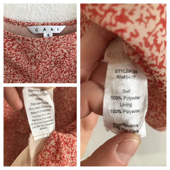 CAbi Paprika Red Ruffled Tiered Tank Top - Picture 4 of 5